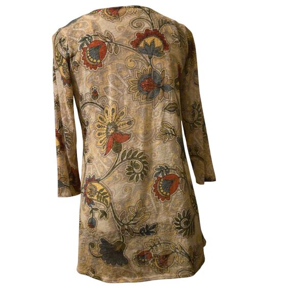 Miraclebody By Miraclesuit Top Small Nylon/Spandex Floral Beachy Vacation - Picture 2 of 7